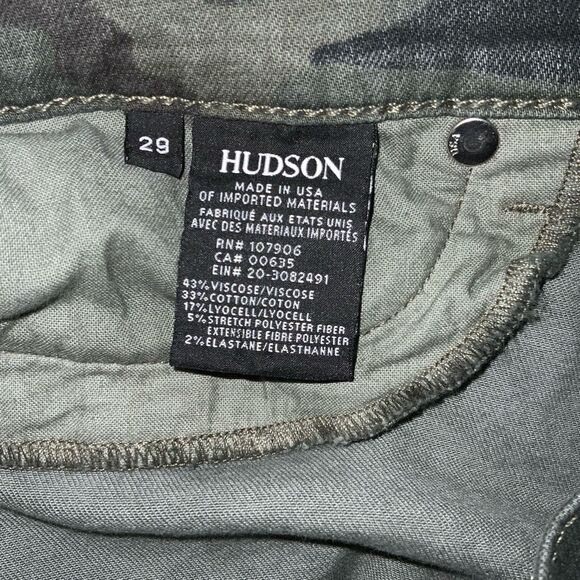 Hudson Camo Nico Midrise Ankle Jeans size 29 - Picture 6 of 8